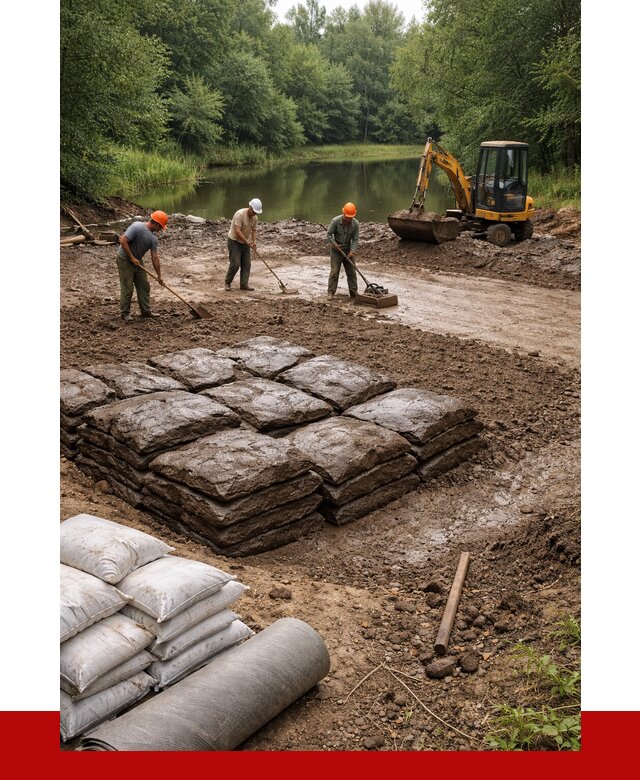 Купить глину для пруда в Волгограде от 4676 р. с доставкой | ПРОНЕРУДВлг