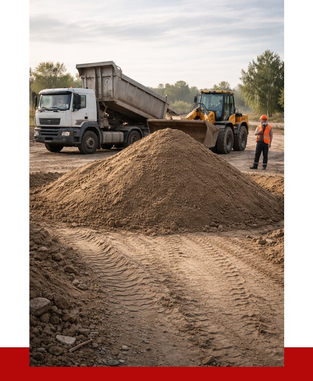 Купить песчаный грунт с доставкой в Волгограде от 4364 р. | ПРОНЕРУДВлг