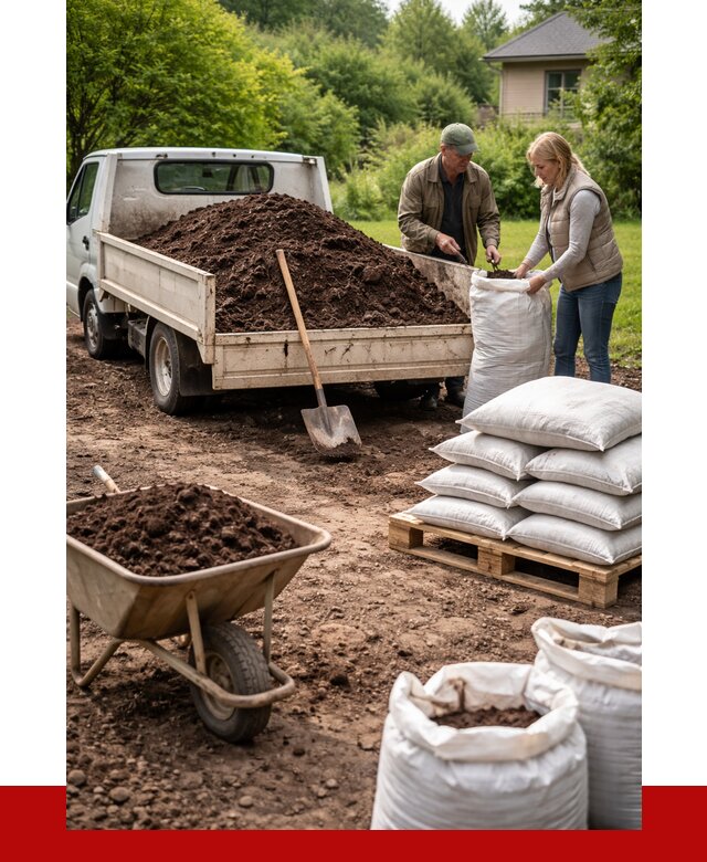 Перегной в мешках с доставкой в Волгограде от 2286 р. | ПРОНЕРУДВлг