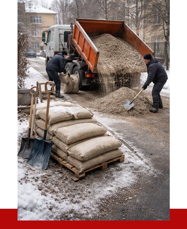 Противогололедные материалы оптом в Волгограде от 4364 р. | ПРОНЕРУДВлг