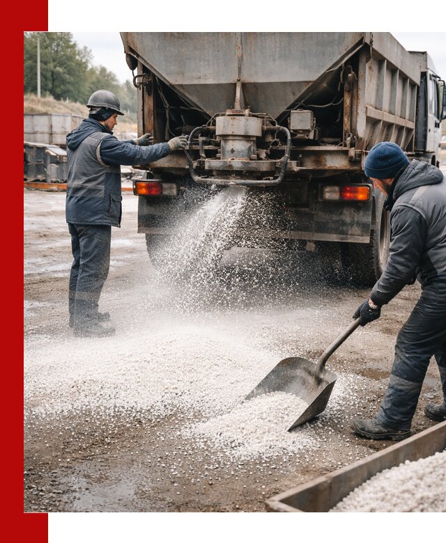 Доставка и продажа хлористого кальция в Волгограде