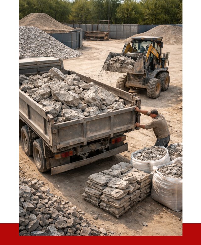 Купить бой бетона с доставкой в Волгограде от 4988 р. | ПРОНЕРУДВлг