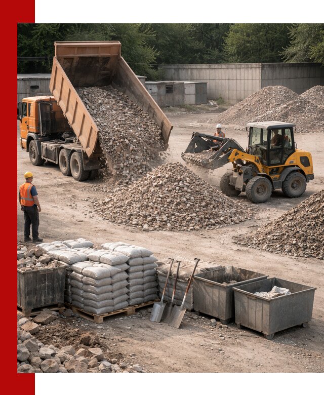 Вторичные материалы для отсыпки в Волгограде — поставка и доставка