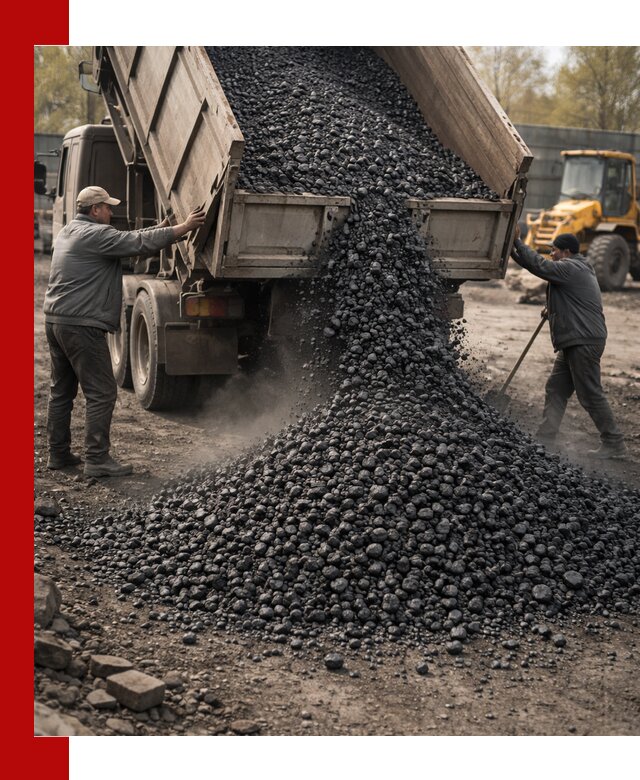 Доставка угля семечка самосвалами в Волгограде