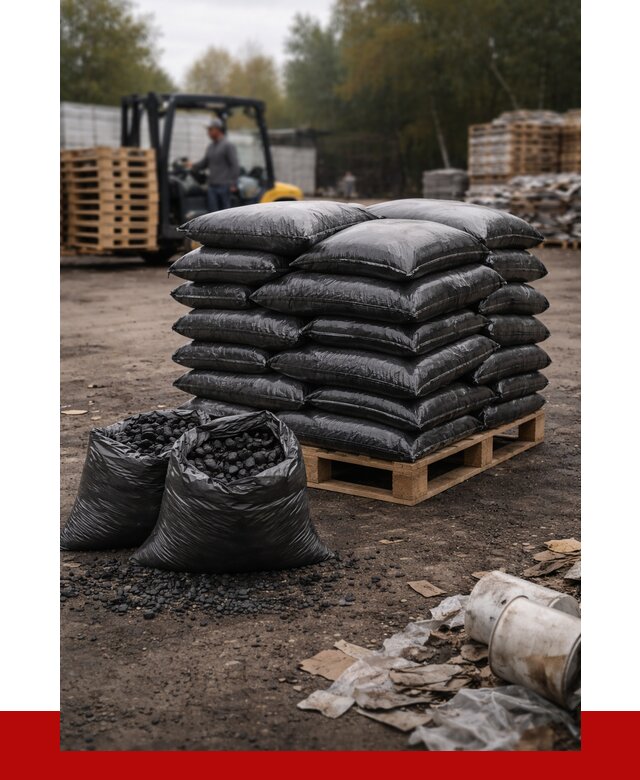 Купить уголь в мешках с доставкой в Волгограде от 7793 р. | ПРОНЕРУДВлг