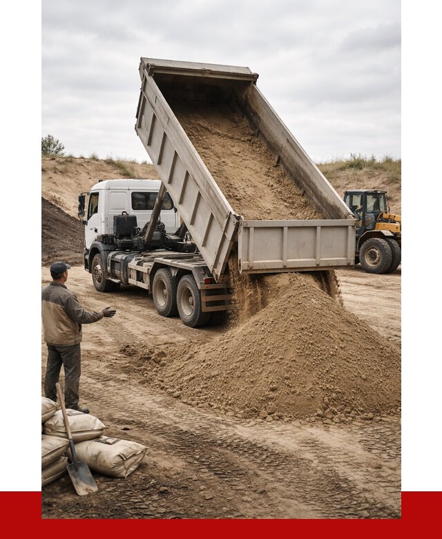 Доставка самосвалом 20 кубов в Волгограде от 7793 р. | ПРОНЕРУДВлг