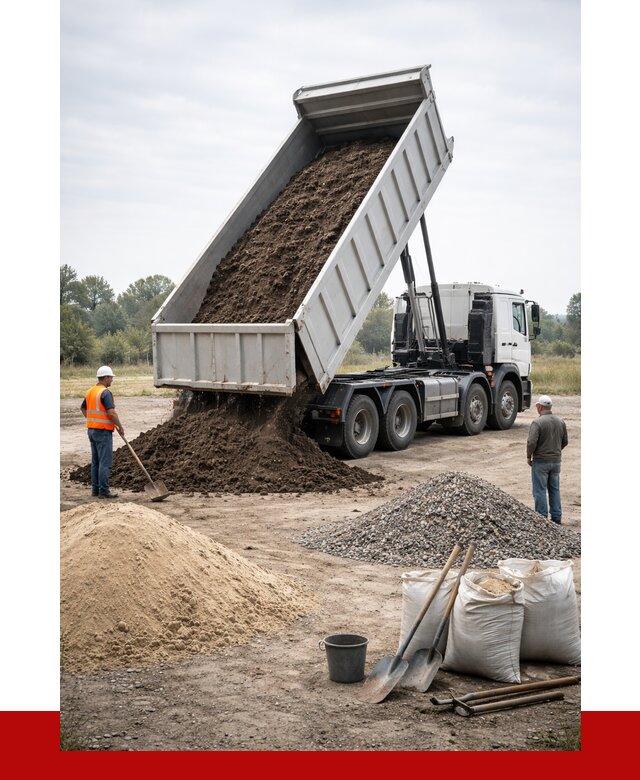 Доставка самосвалом 30 кубов в Волгограде от 8832 р. | ПРОНЕРУДВлг