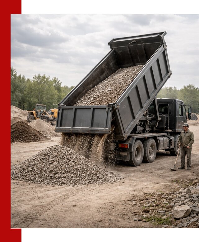 Доставка самосвалом 30 м3 по выгодным ценам в Волгограде