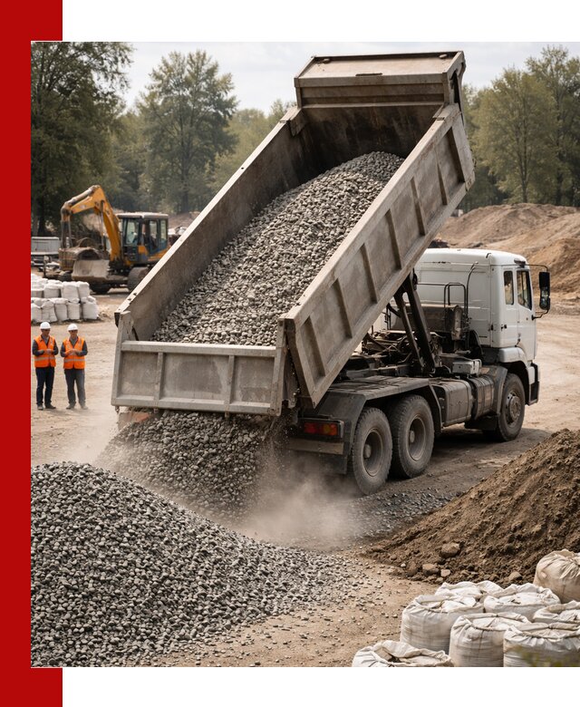 Аренда самосвала в Волгограде для доставки сыпучих и нерудных материалов