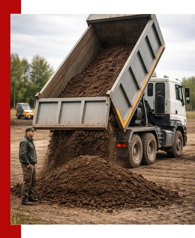 Аренда самосвала с водителем в Волгограде для сыпучих грузов и навоза