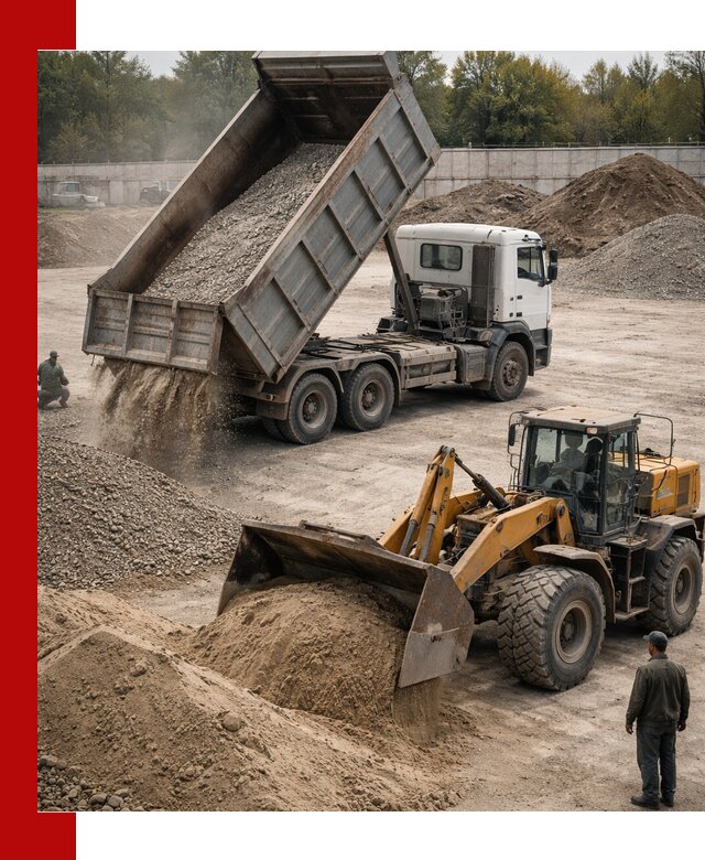 Перевозка сыпучих грузов самосвалами и бортовыми в Волгограде