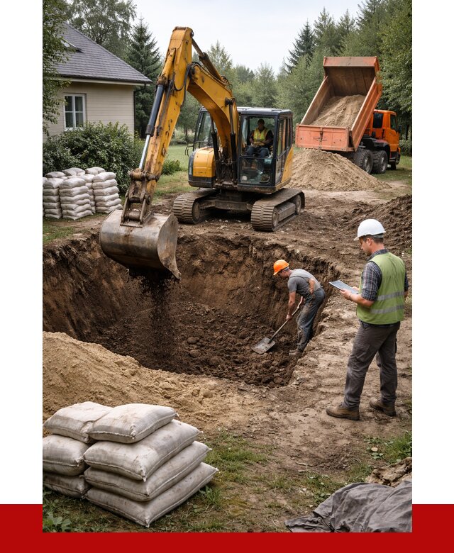 Рытье котлована в Волгограде быстро от 4676 р. ПРОНЕРУДВлг