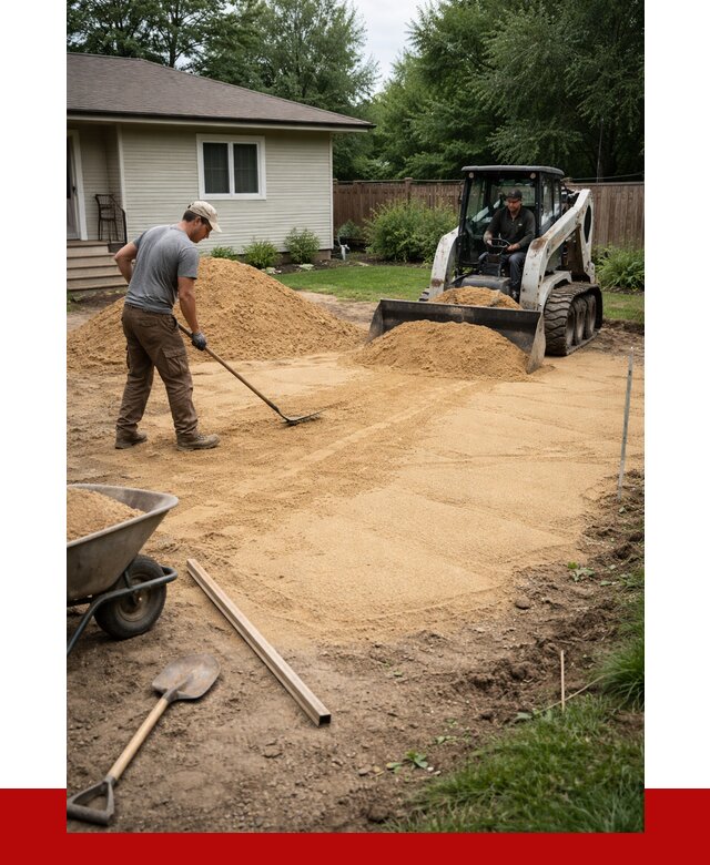 Отсыпка участка песком в Волгограде, от 2598 р., ПРОНЕРУДВлг