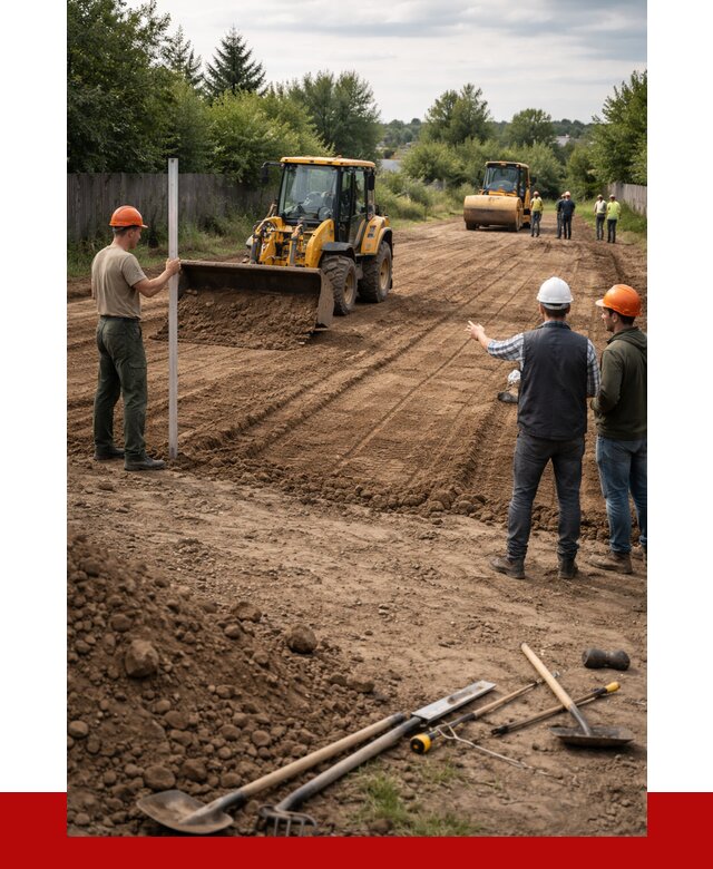 Планировка участка грунтом в Волгограде от 4676 р ПРОНЕРУДВлг